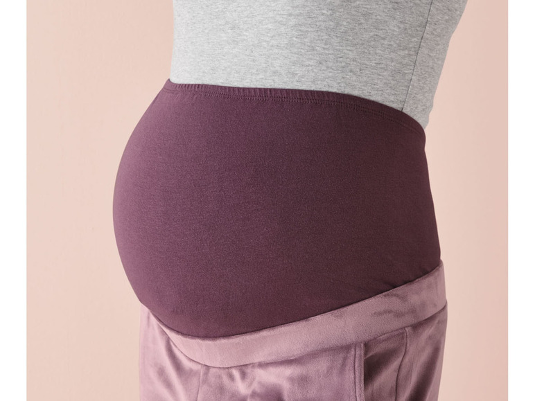 Pełny ekran: esmara Dres ciążowy welurowy z kapturem (bluza + spodnie) - zdjęcie 18