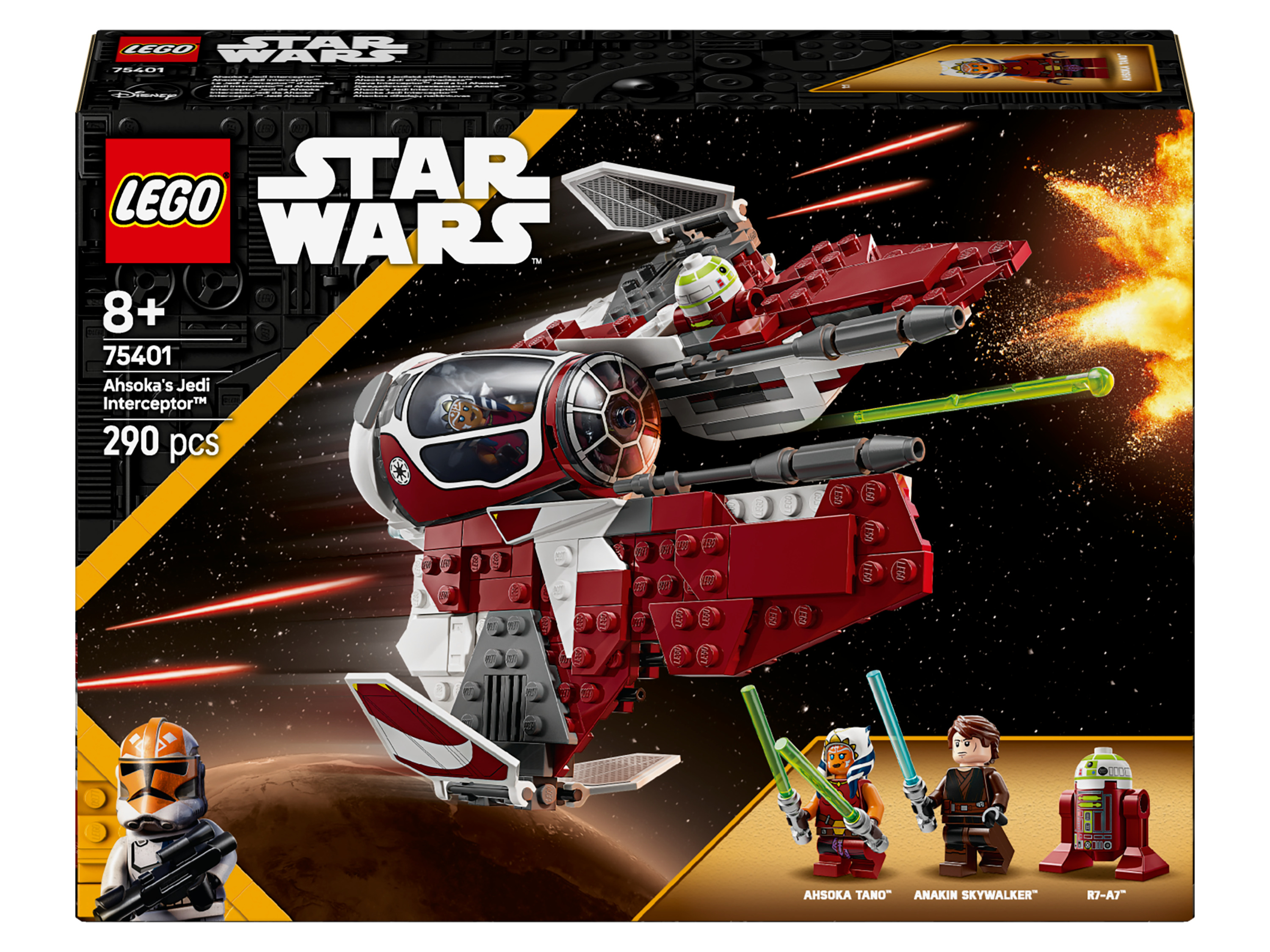 LEGO® STAR WARS Zestaw klocków LEGO® 75401 Jedi Interceptor™ Ahsoki
