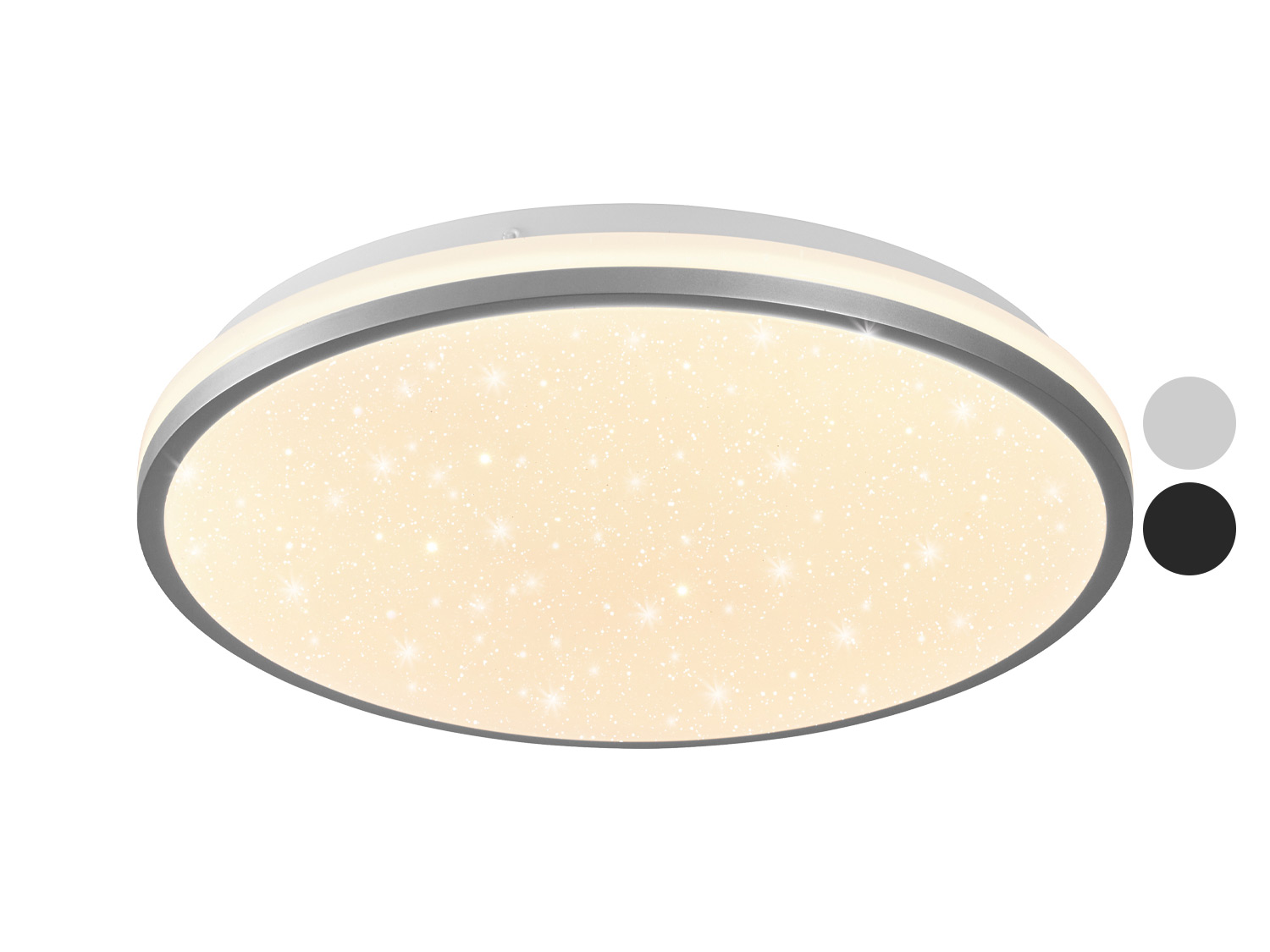LIVARNO® Lampa sufitowa LED ze sterowaniem barwą światła, Ø 33 cm