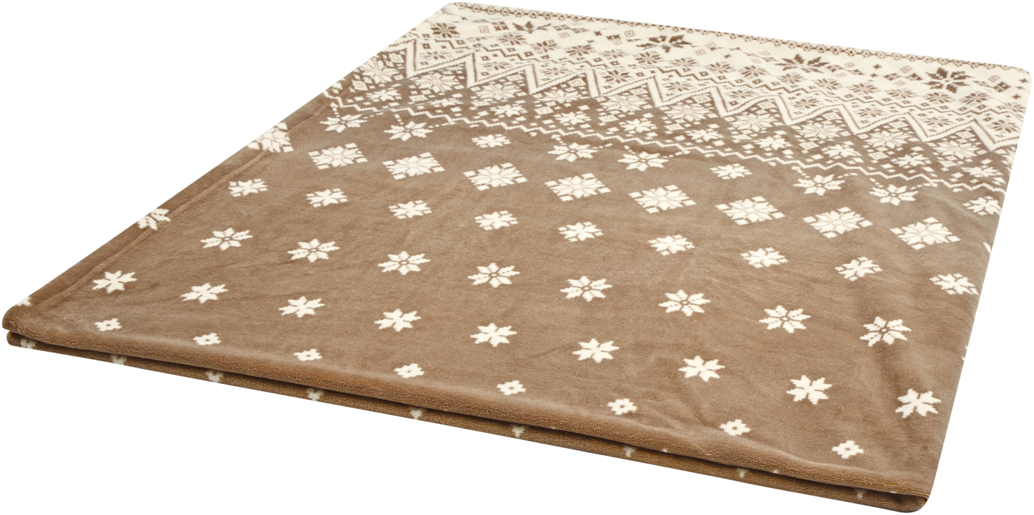 LIVARNO® Koc z mikrofibry, 180x220 cm  (Beżowy)