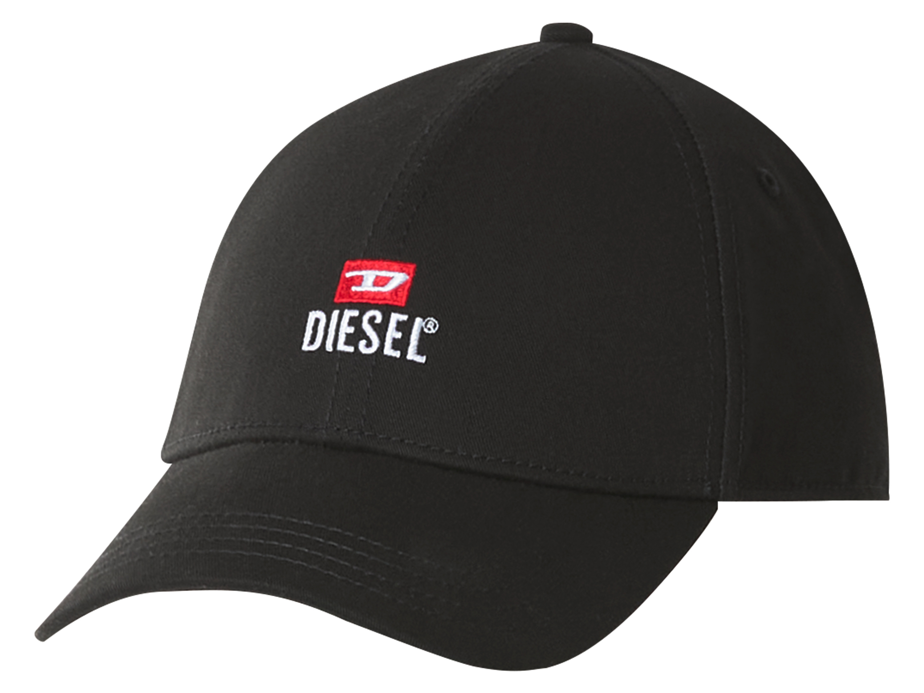 DIESEL Czapka z daszkiem męska (Czarny)