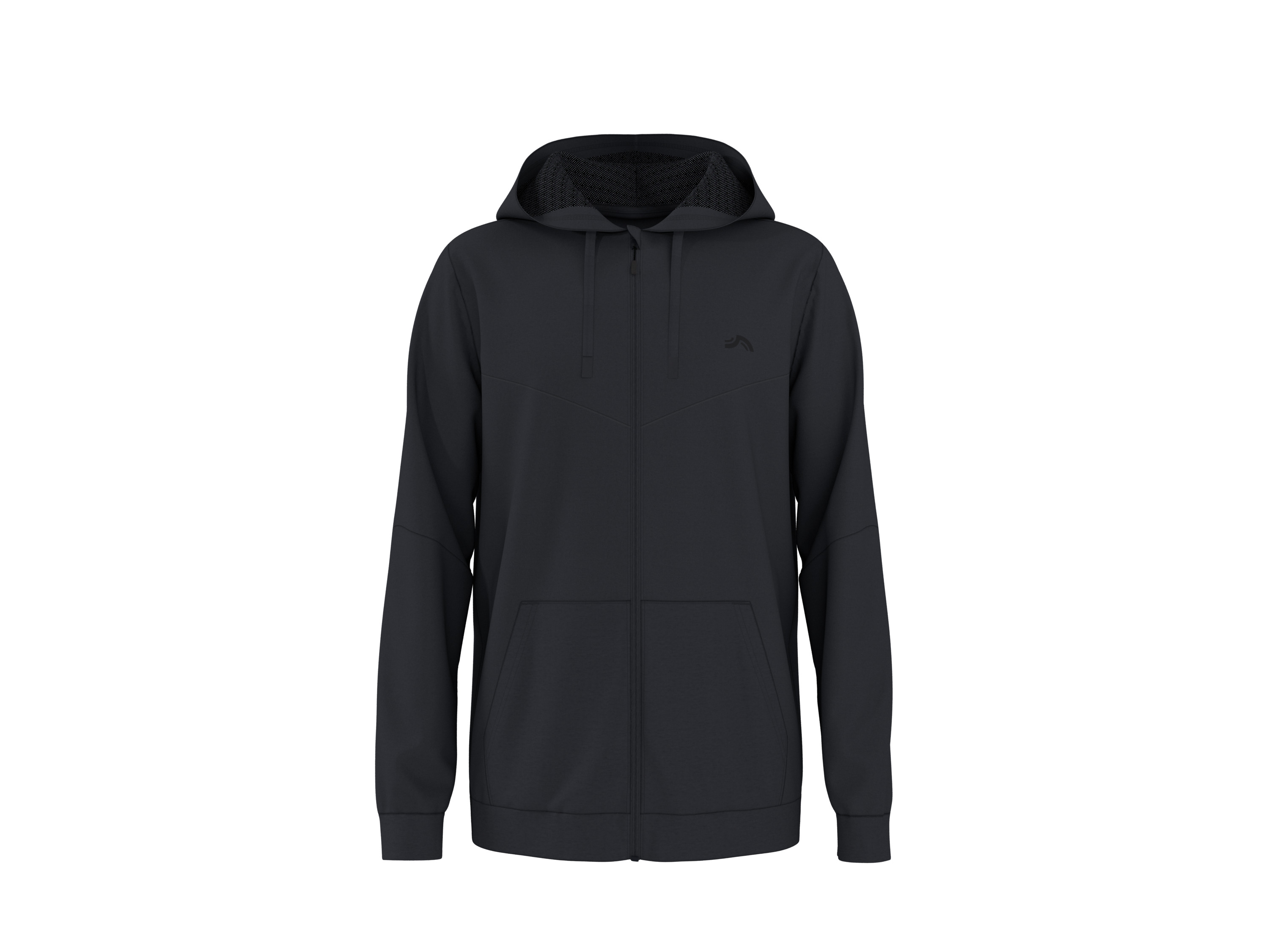 CRIVIT Bluza rozpinana męska (Czarny, XL (56/58))