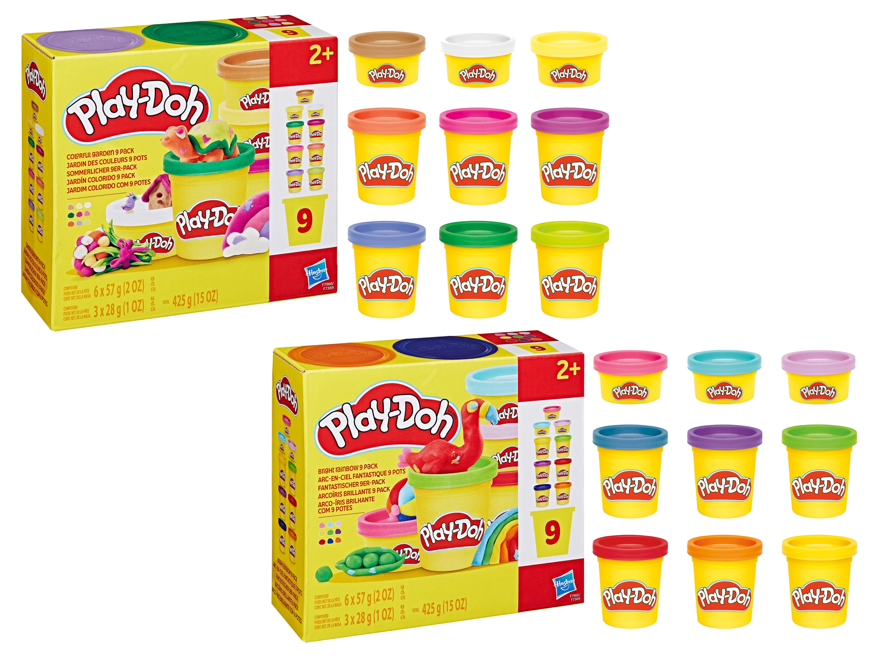 PLAY DOH Zestaw ciastoliny, 9 sztuk