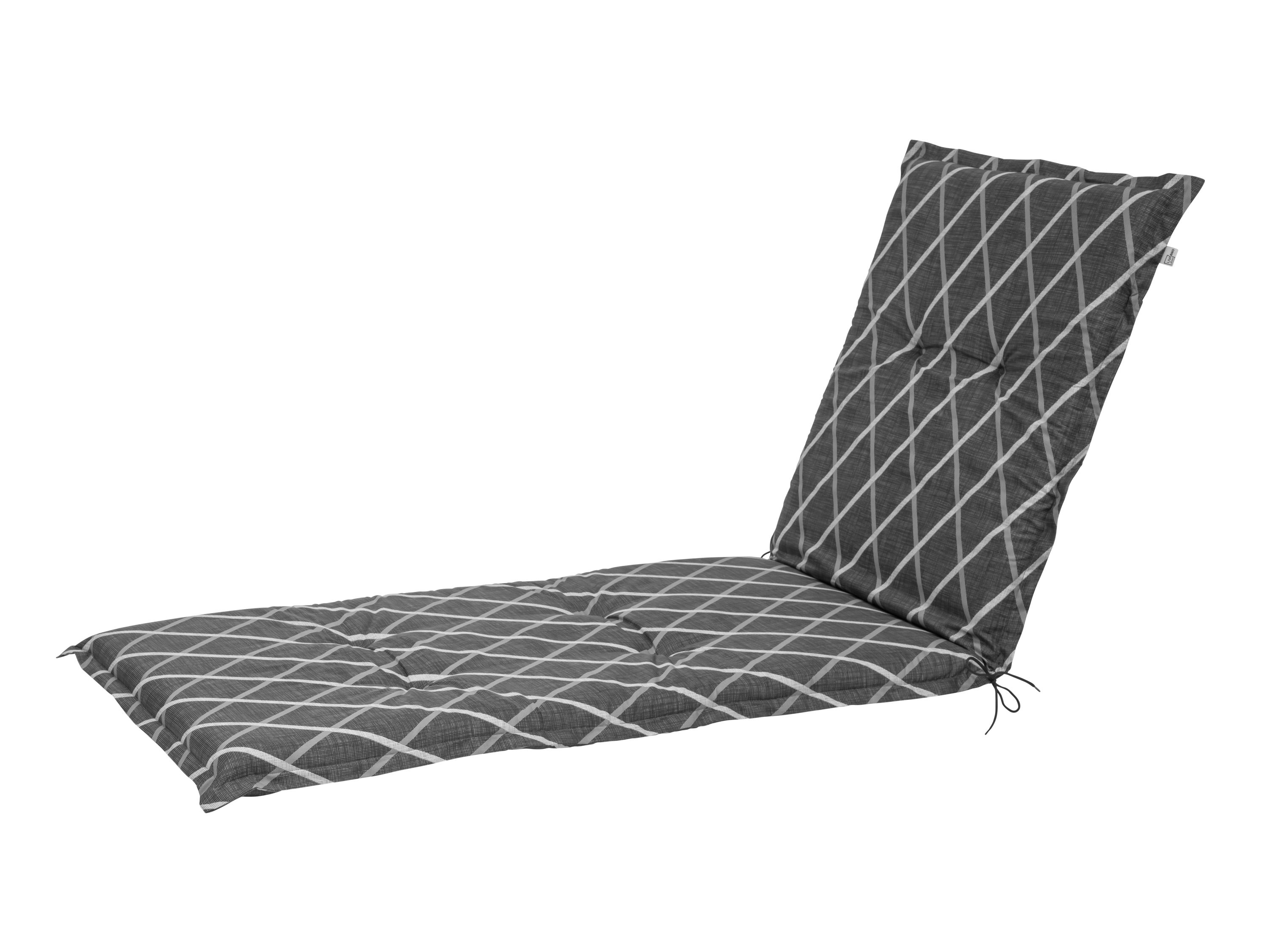 LIVARNO home Poduszka na leżak Valencia / Miami, 8 cm (Antracytowy)