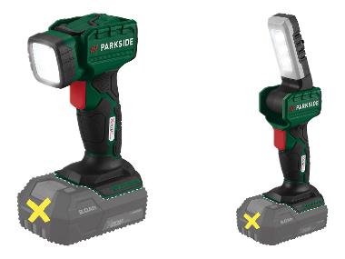 PARKSIDE® Akumulatorowa lampa ręczna (lub warsztatowa) 20 V
