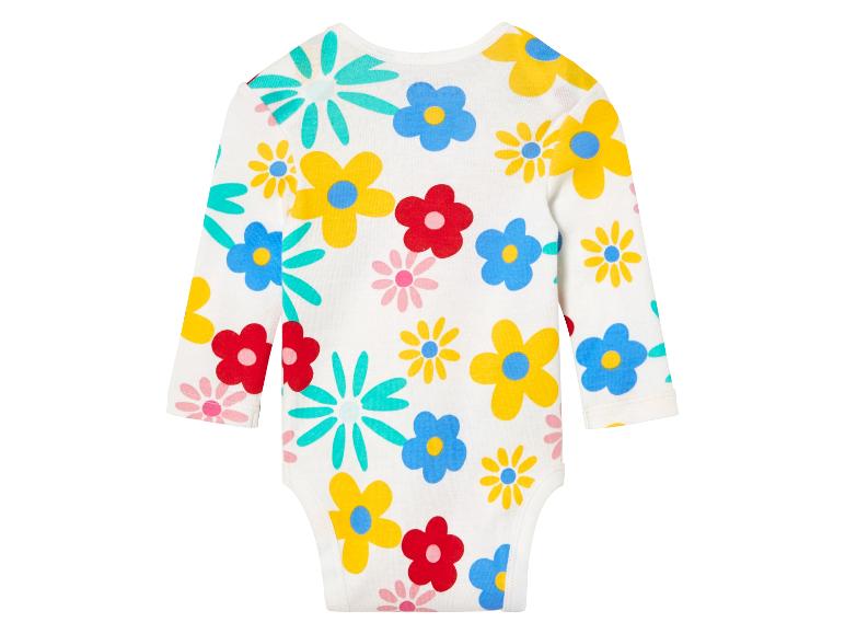 Body niemowlęce z czystej bawełny organicznej, 3 sztuki; Body niemowlęce z czystej bawełny organicznej, 3 sztuki