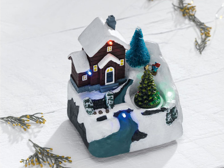 Pełny ekran: LIVARNO home Dekoracja zimowa LED, wioska świąteczna - zdjęcie 17