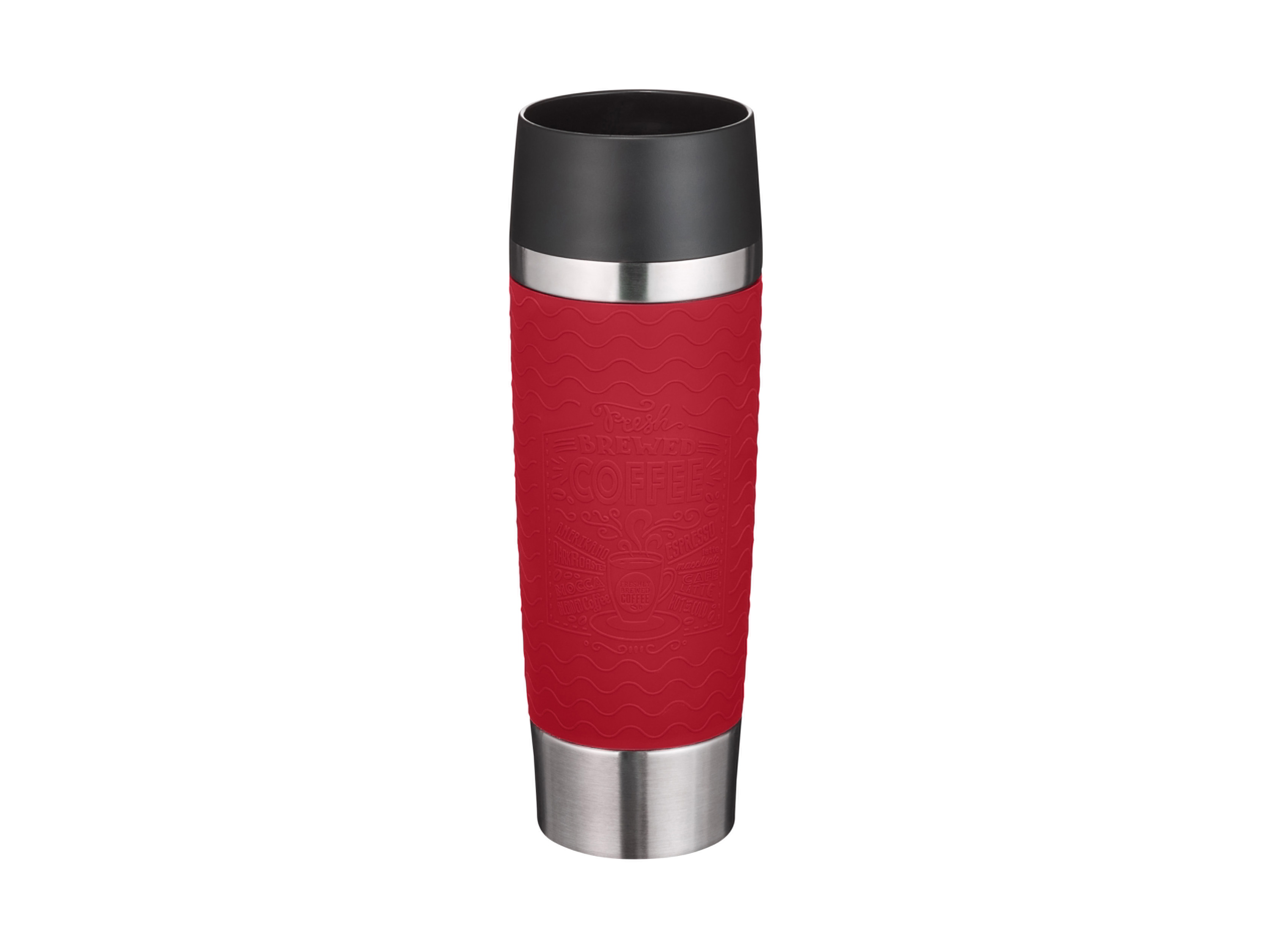 Kubek termiczny TRAVEL MUG, 500 ml (Czerwony)