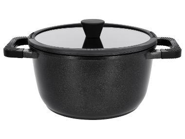 SILVERCREST® Garnek z odlewu aluminiowego z pokrywką, Ø 24 cm