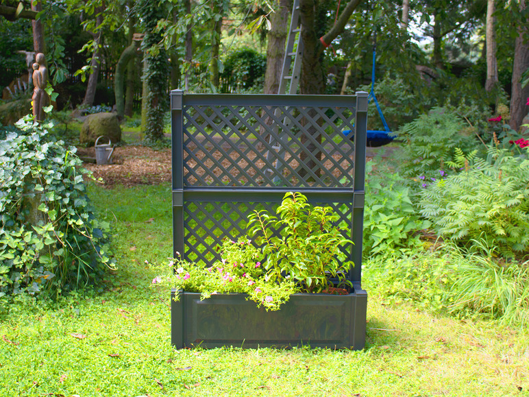 Pełny ekran: KHW Skrzynka na rośliny z kratą, dł. 100 cm, 110 L - zdjęcie 8