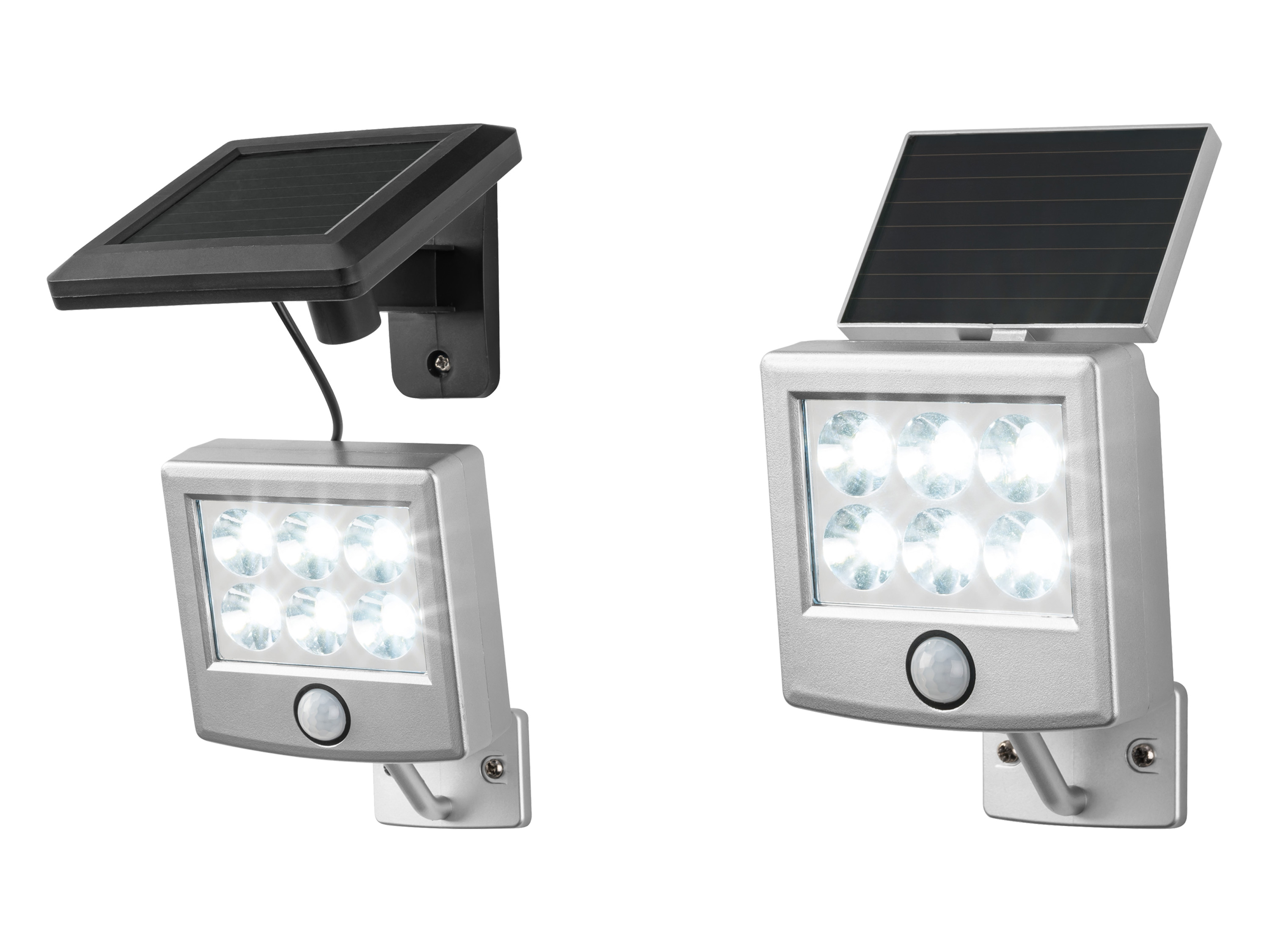 LIVARNO® Reflektor solarny LED z czujnikiem ruchu