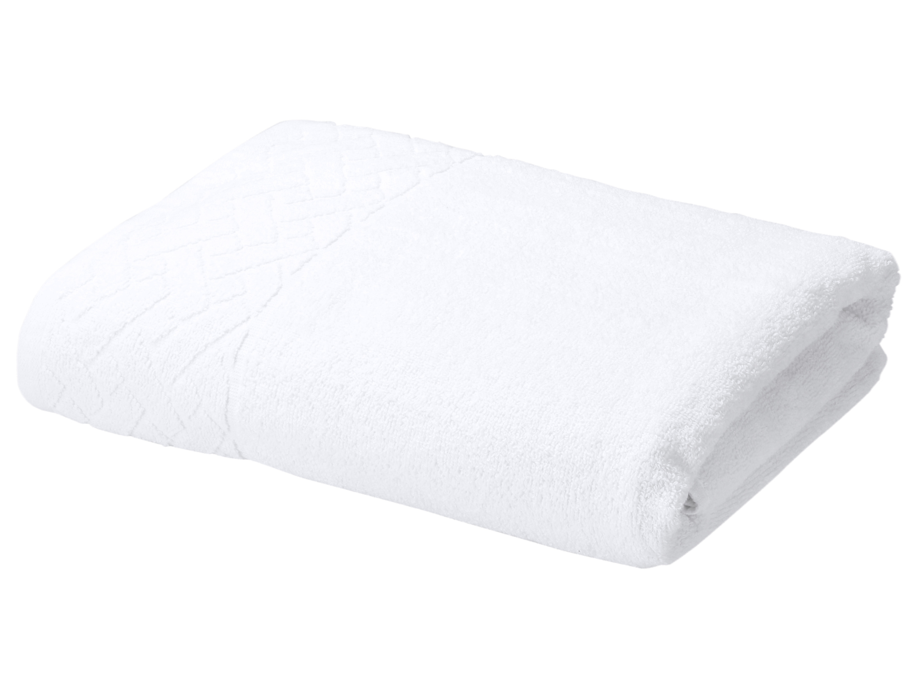 LIVARNO® Ręcznik kąpielowy frotte, 70 x 140 cm (Biały)