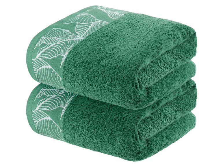 Pełny ekran: LIVARNO home Komplet 2 ręczników frotté, 50 x 100 cm - zdjęcie 5