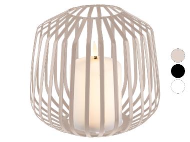 LIVARNO® Świeca LED w metalowym koszu