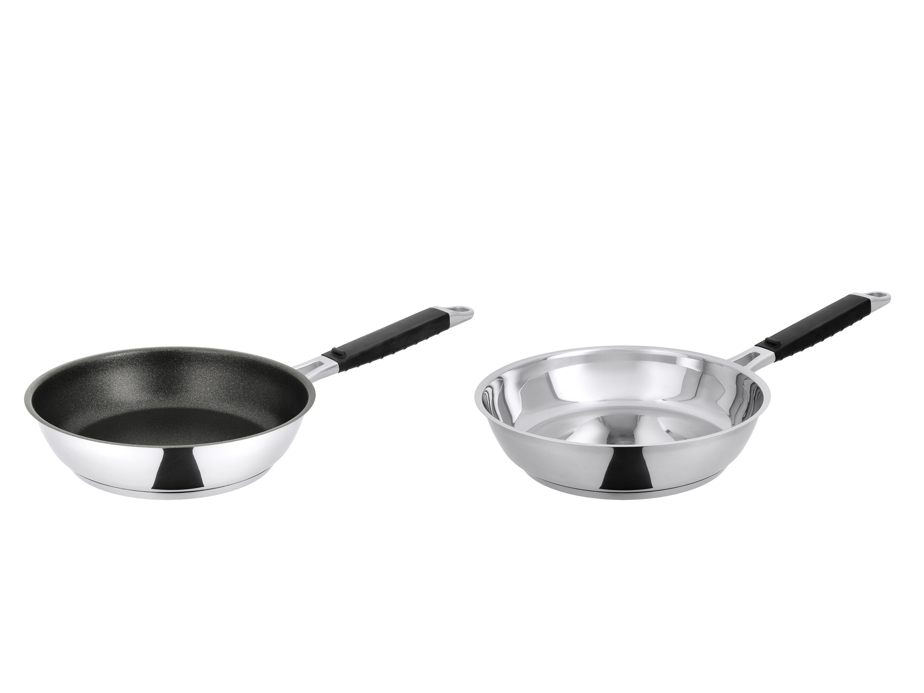 SILVERCREST® Patelnia ze stali nierdzewnej premium z powłoką lub bez powłoki, Ø 24 cm