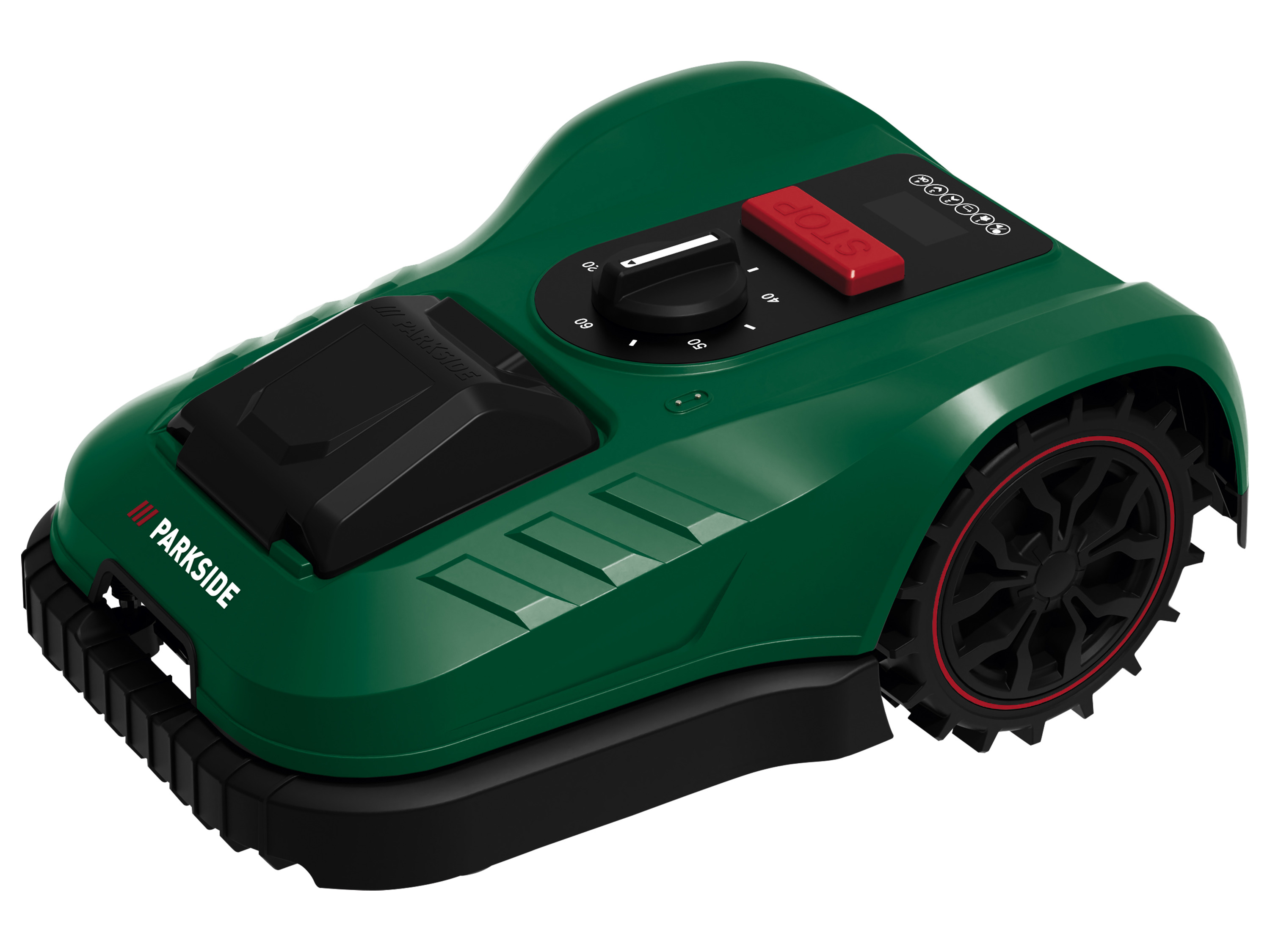 PARKSIDE® Robot koszący smart z aplikacją 20 V, 4 Ah, PAMR 750 A1 (z akumulatorem i stacją ładującą)