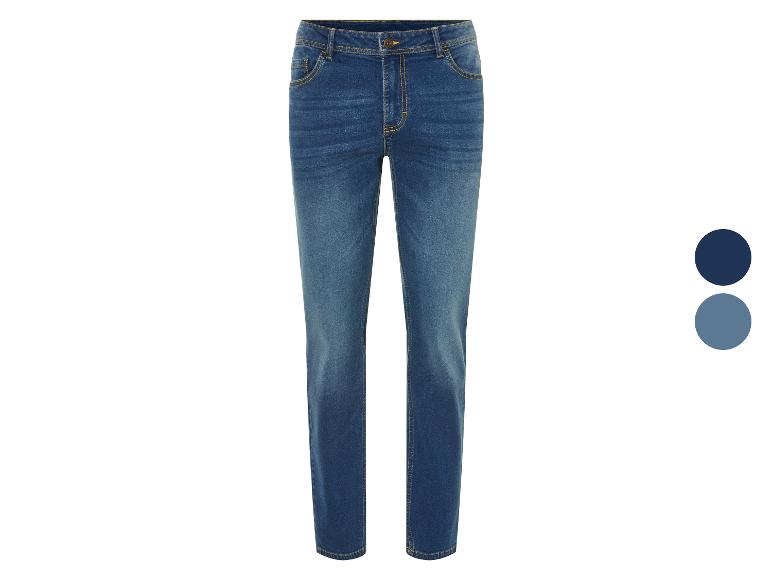 Jeansy męskie Slim Fit z bawełną