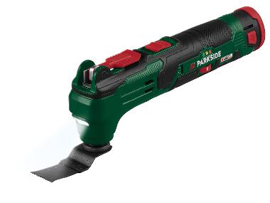 PARKSIDE® Akumulatorowe narzędzie wielofunkcyjne 12 V, PAMFWS 12 A1, zestaw startowy