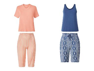 ESMARA® Piżama capri damska