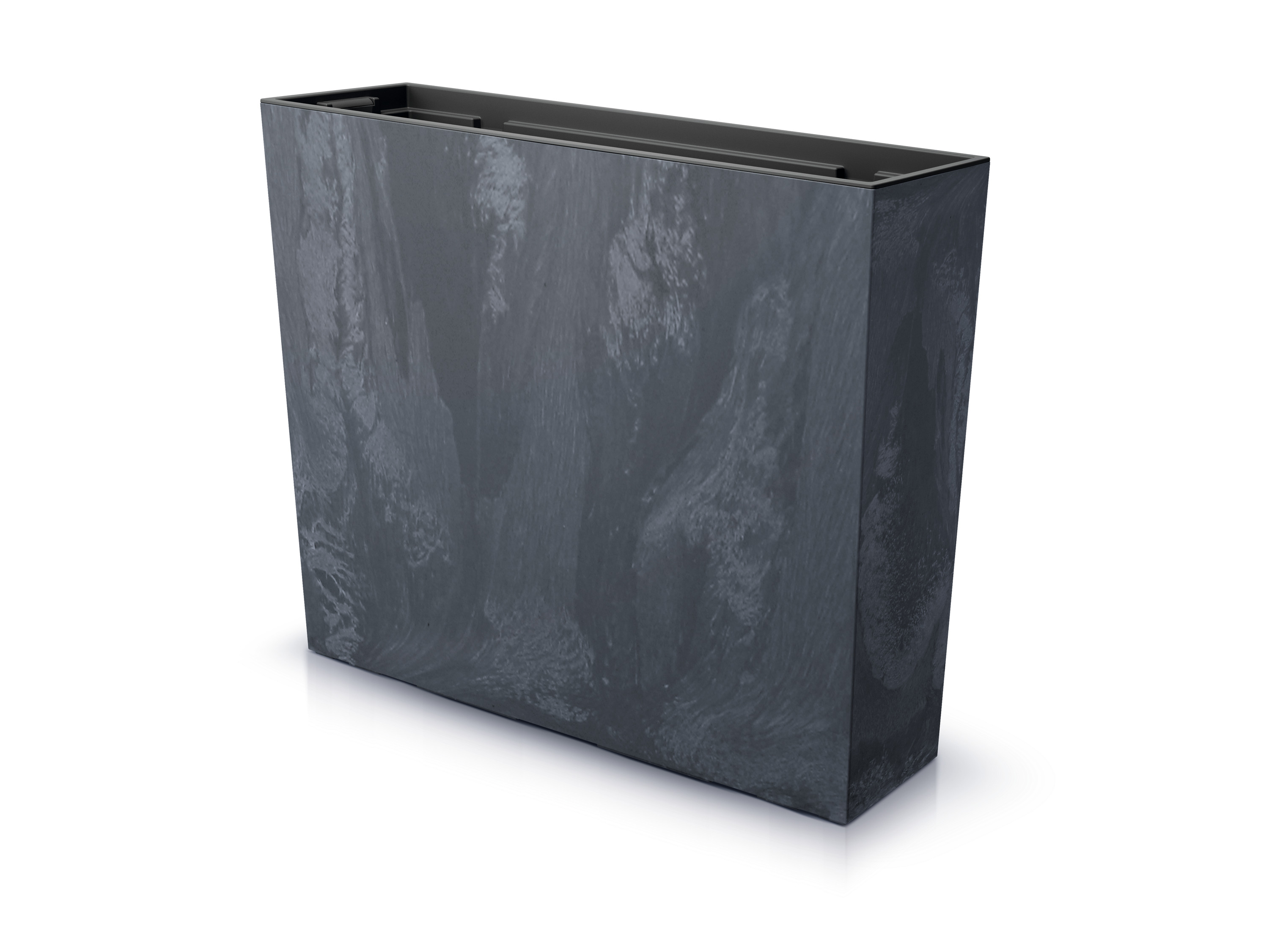 Prosperplast Donica URBI CASE TOWER, 580x180x498 mm, efekt betonu (580x180x498, Antracytowy)