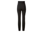 Czarne legginsy damskie.