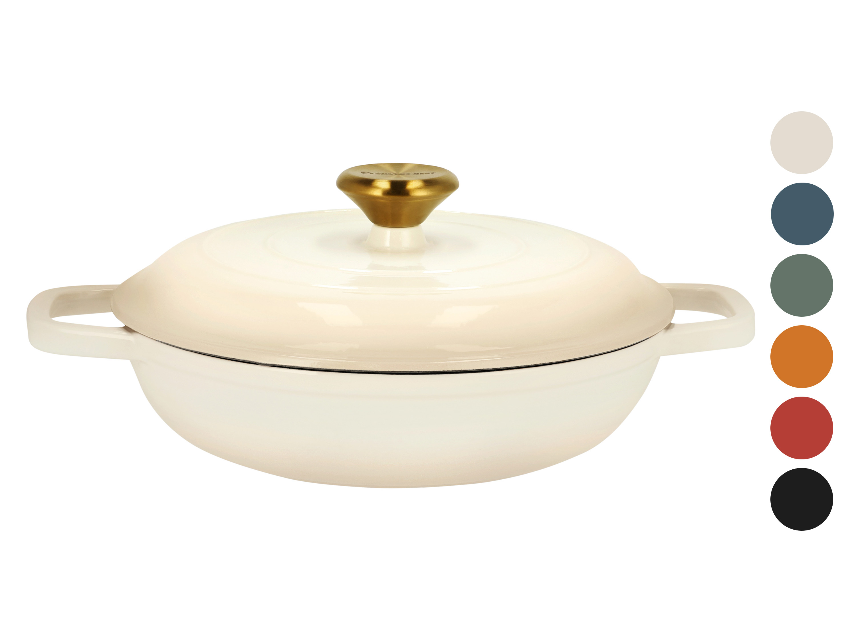 SILVERCREST® Żeliwna patelnia do serwowania Premium, Ø 25 cm