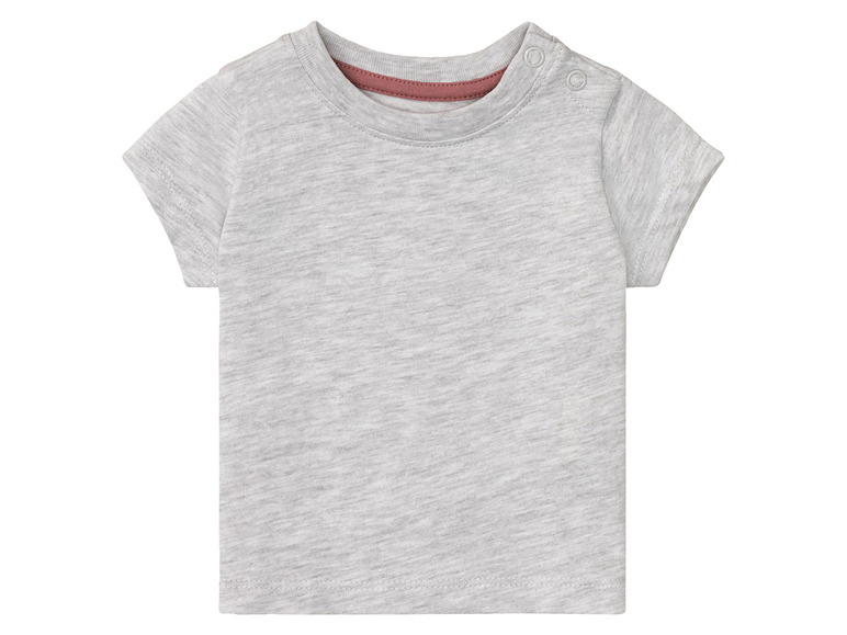 Pełny ekran: lupilu® T-shirt niemowlęcy z biobawełny, 3 sztuki - zdjęcie 3