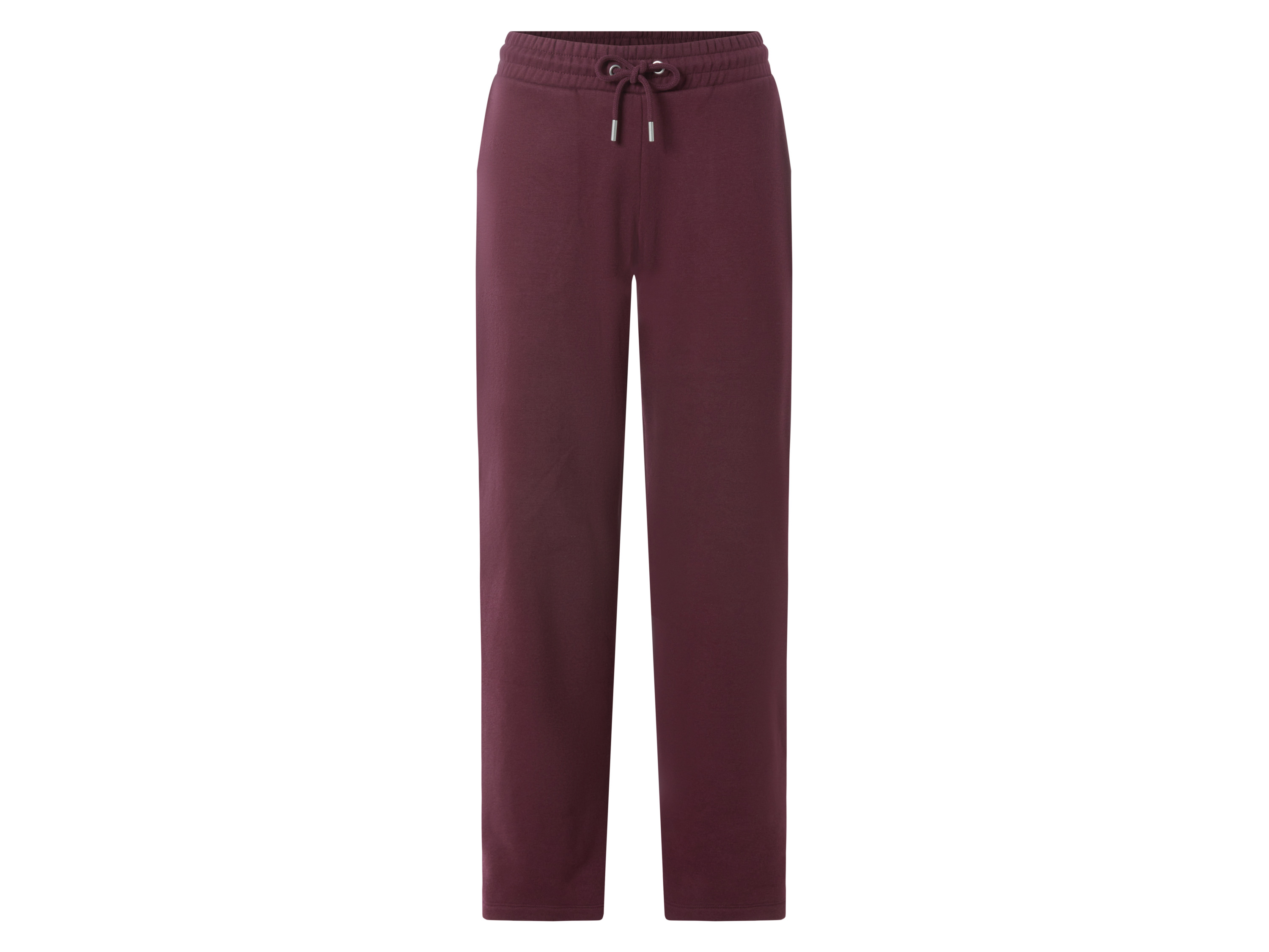 ESMARA® Spodnie dresowe damskie (Burgundowy, XL (48-50))