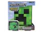 Lampka Minecraft Creeper w opakowaniu, wydająca dźwięki po włączeniu.