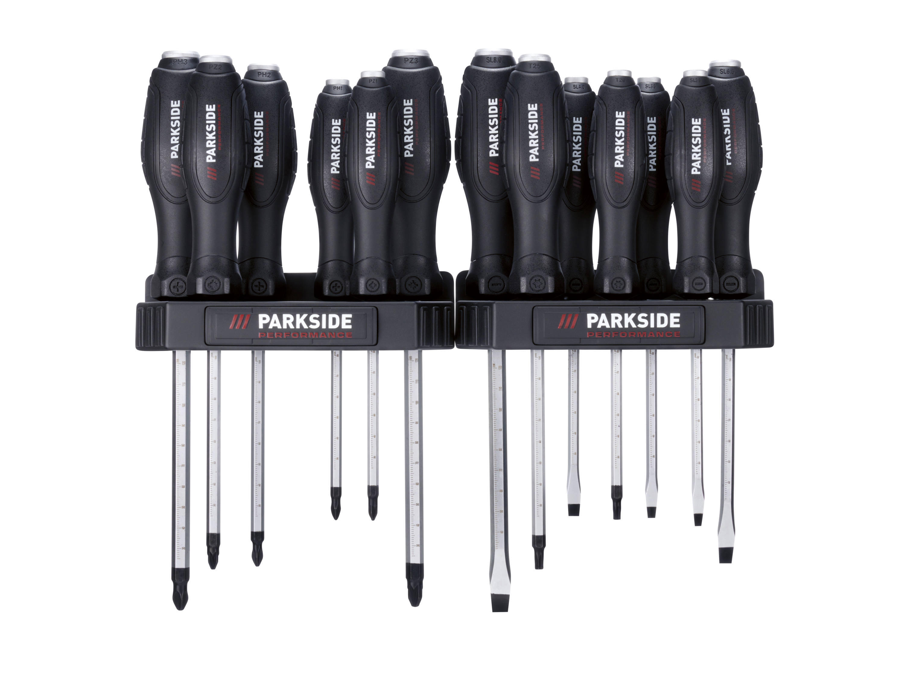 PARKSIDE PERFORMANCE® Zestaw 15 śrubokrętów do podbijania