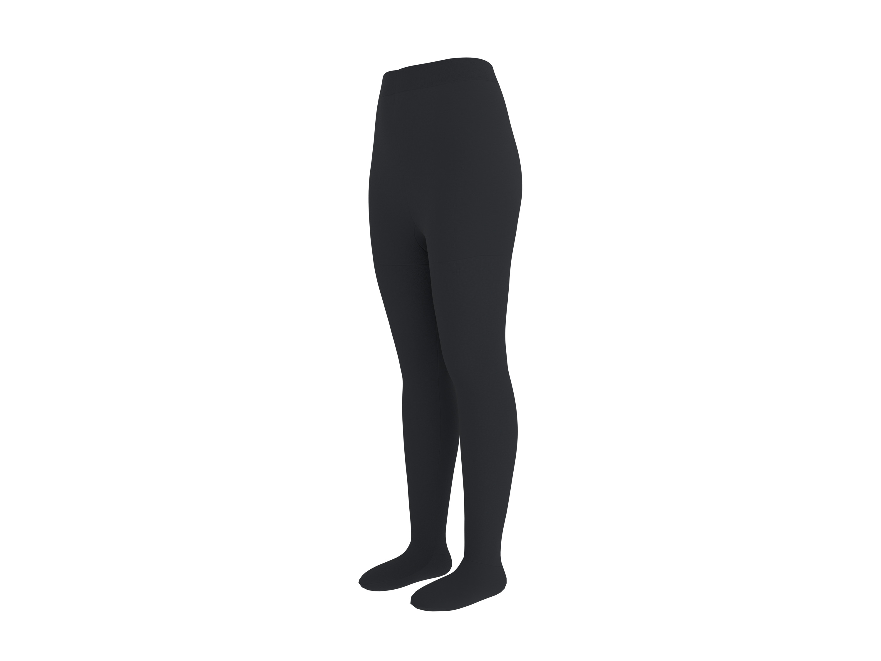 ESMARA® Legginsy termoaktywne damskie lub rajstopy termoaktywne damskie,  DEN 100 (Rajstopy/ czarny, XL(48/50))