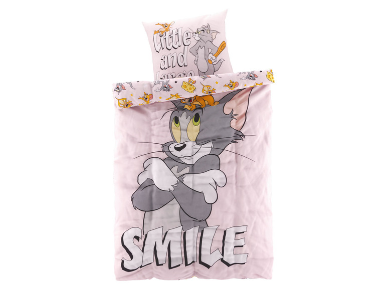 Pełny ekran: Pościel dziecięca renforcé z kolekcji Tom & Jerry, 140 x 200 cm - zdjęcie 1
