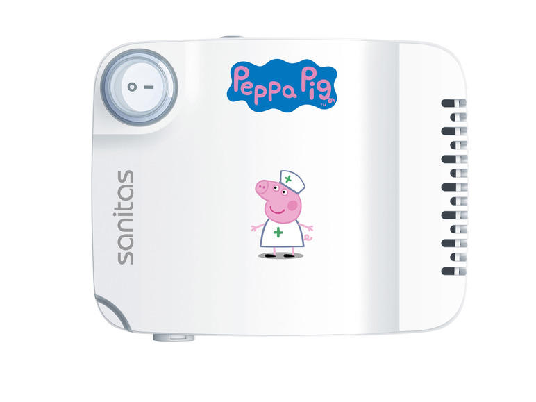 Biały nawilżacz powietrza Peppa Pig marki Sanitas.