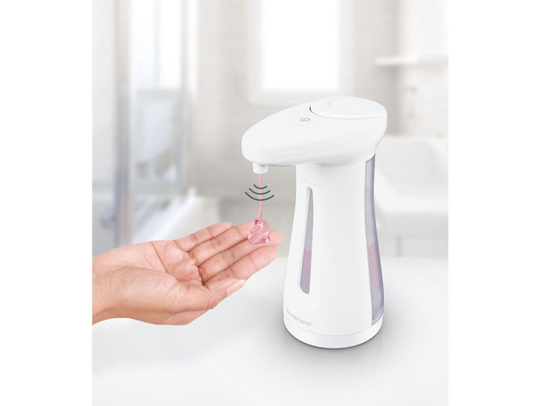 Pełny ekran: SILVERCREST® Elektryczny dozownik mydła/środka do dezynfekcji, SSDES 350 A1 - zdjęcie 3