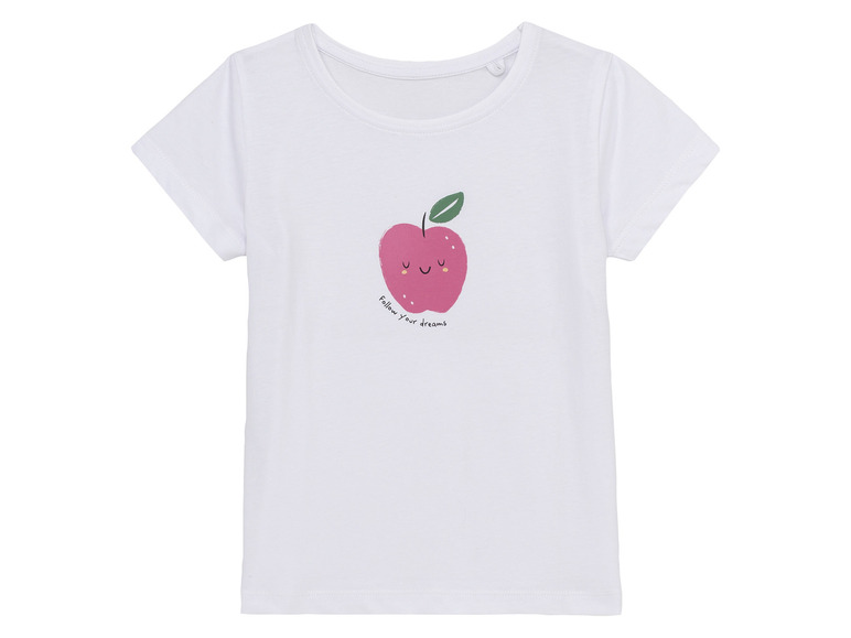 Pełny ekran: lupilu® Piżama dziewczęca z czystej bawełny organicznej (t-shirt + szorty) - zdjęcie 6