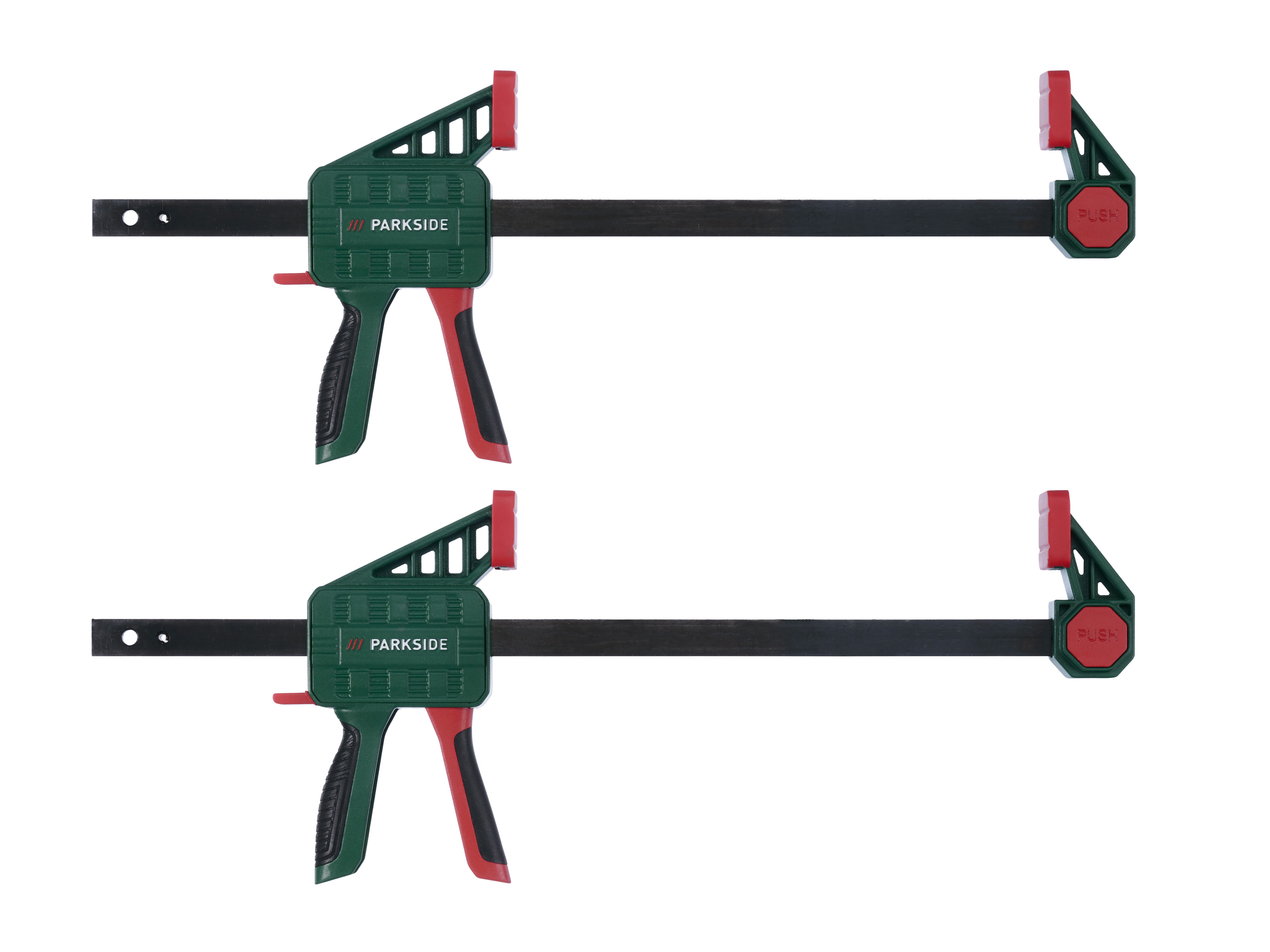 PARKSIDE® Zestaw 2 lub 4 ścisków szybkomocujących (Zestaw 2-elem. - rozmiar L)