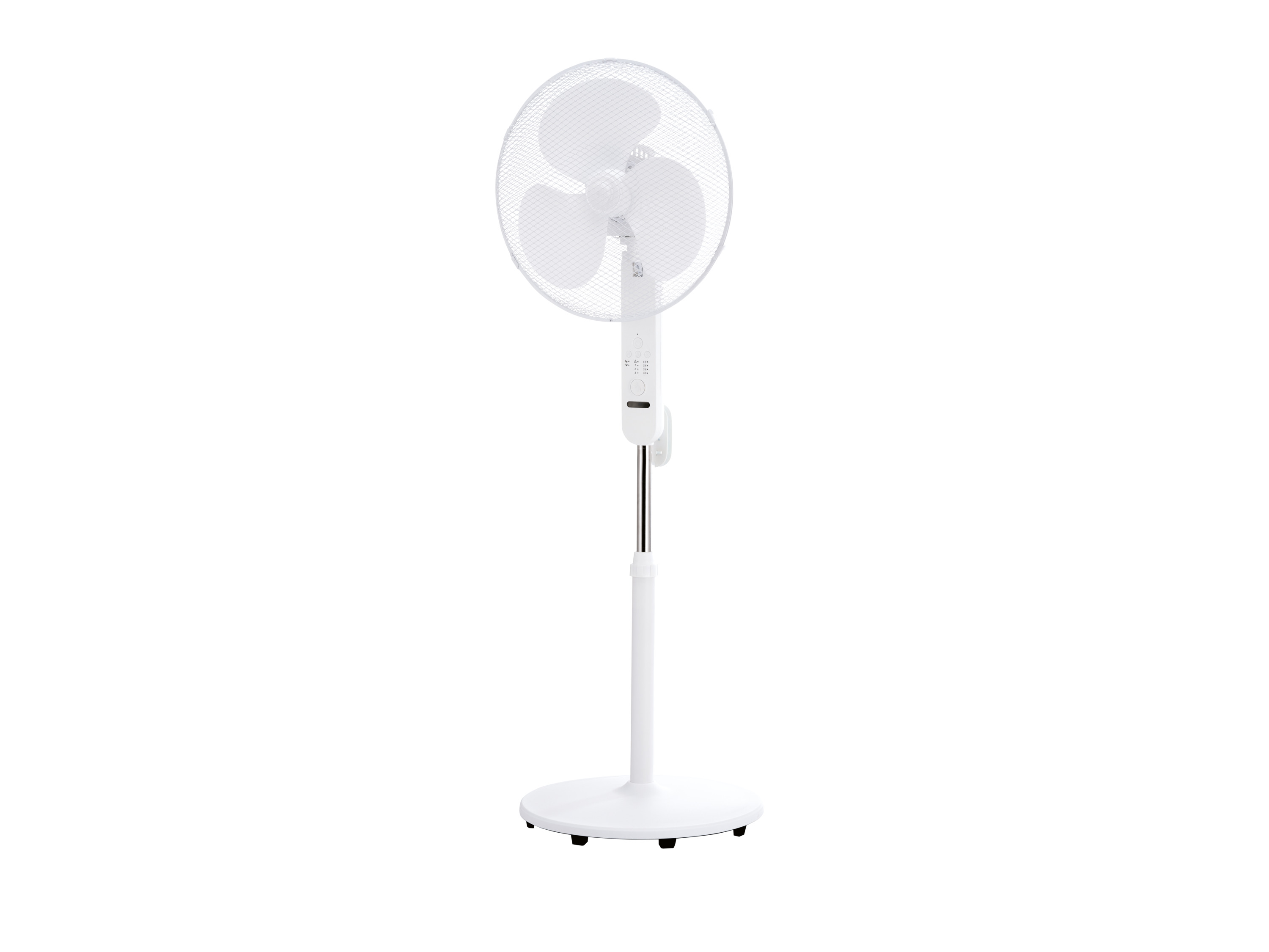 TRONIC® Wentylator podłogowy SSVF 45 D2, z pilotem (Biały)