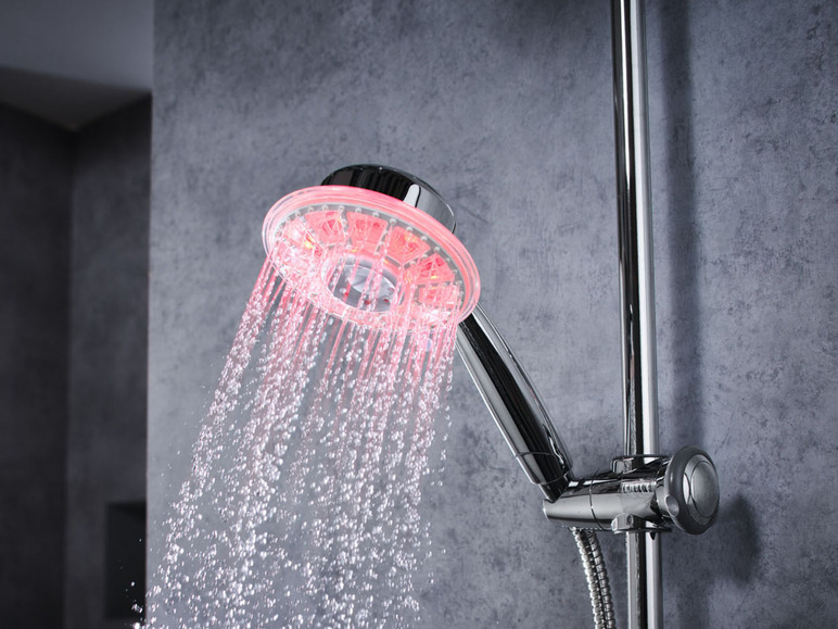 Pełny ekran: LIVARNO home Słuchawka prysznicowa LED, z wkładem oszczędzającym wodę - zdjęcie 12