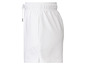 Białe szorty sportowe ze sznurkiem