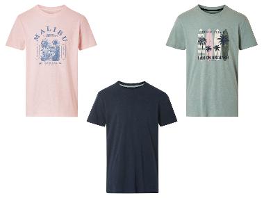 LIVERGY® T-shirt męski z bawełny
