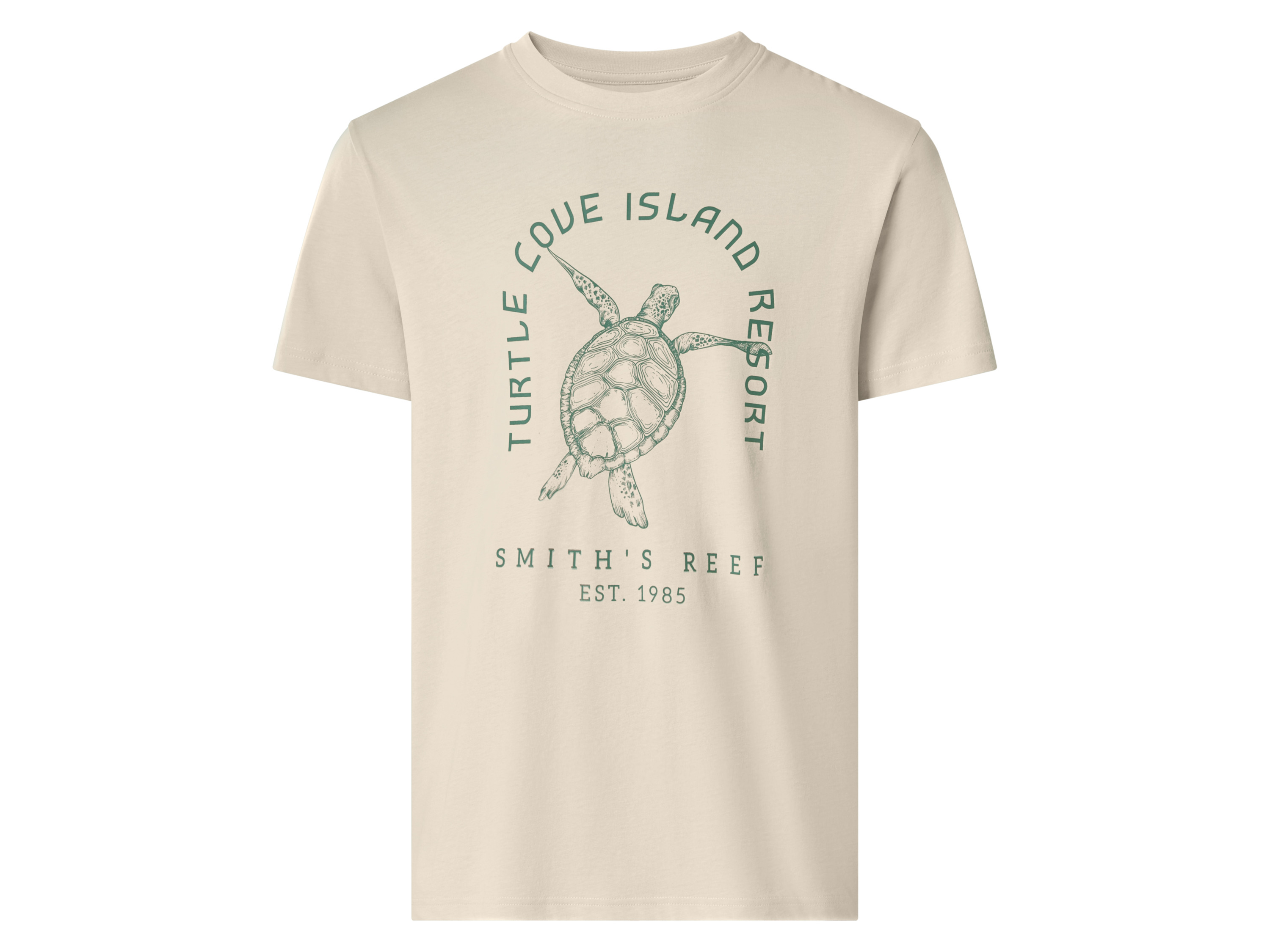 esmara Men T-shirt męski z bawełny 