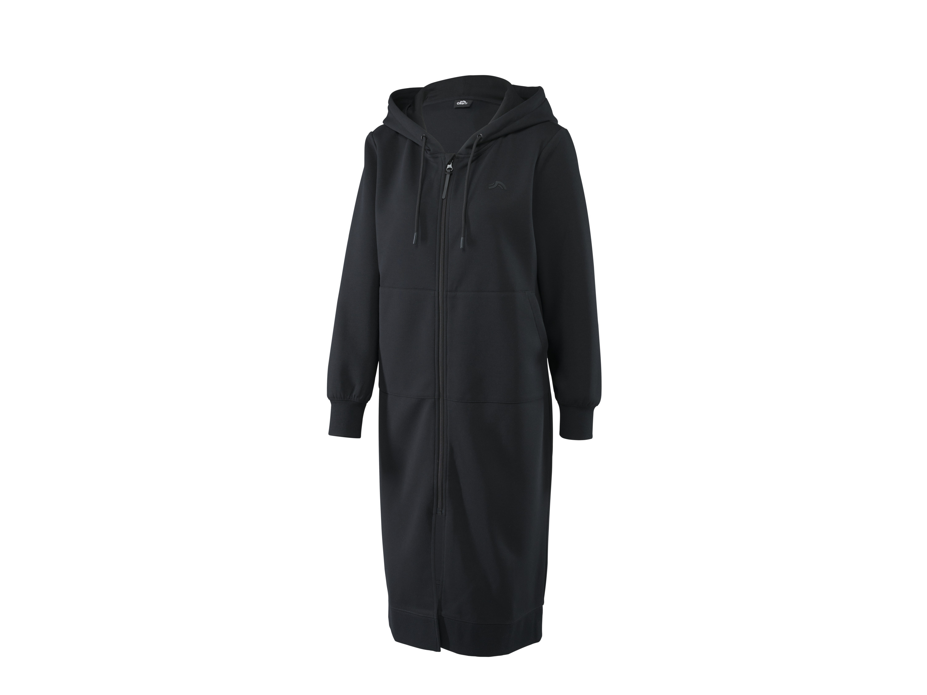CRIVIT Bluza damska rozpinana (Czarny, S (36-38))