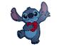 Puzzle przedstawiające Stitch'a trzymającego serce