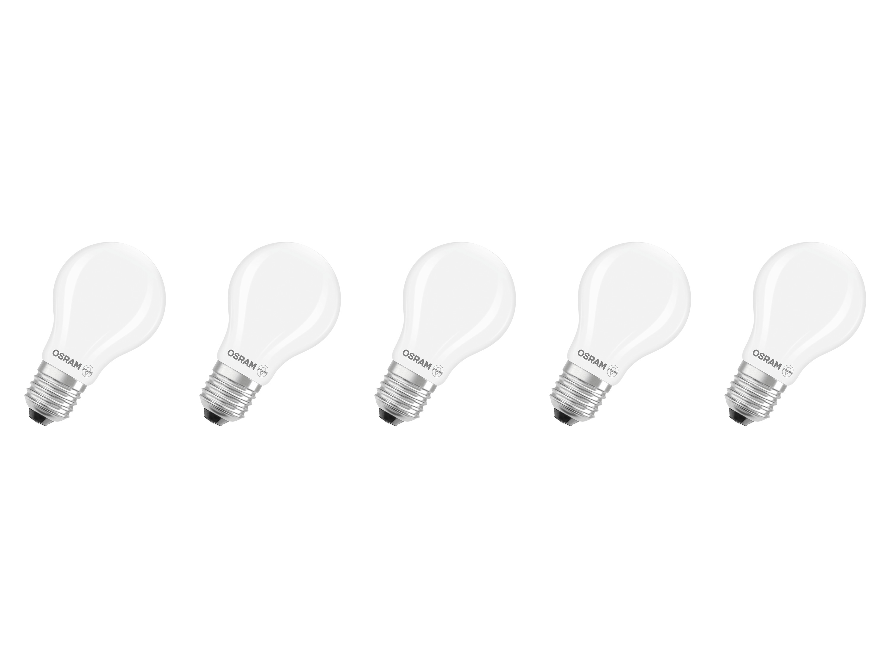 OSRAM Żarówki LED »Base Retro«, 5 sztuk. (CLA60, E27, 806 lm, 2700 K, Matowe)