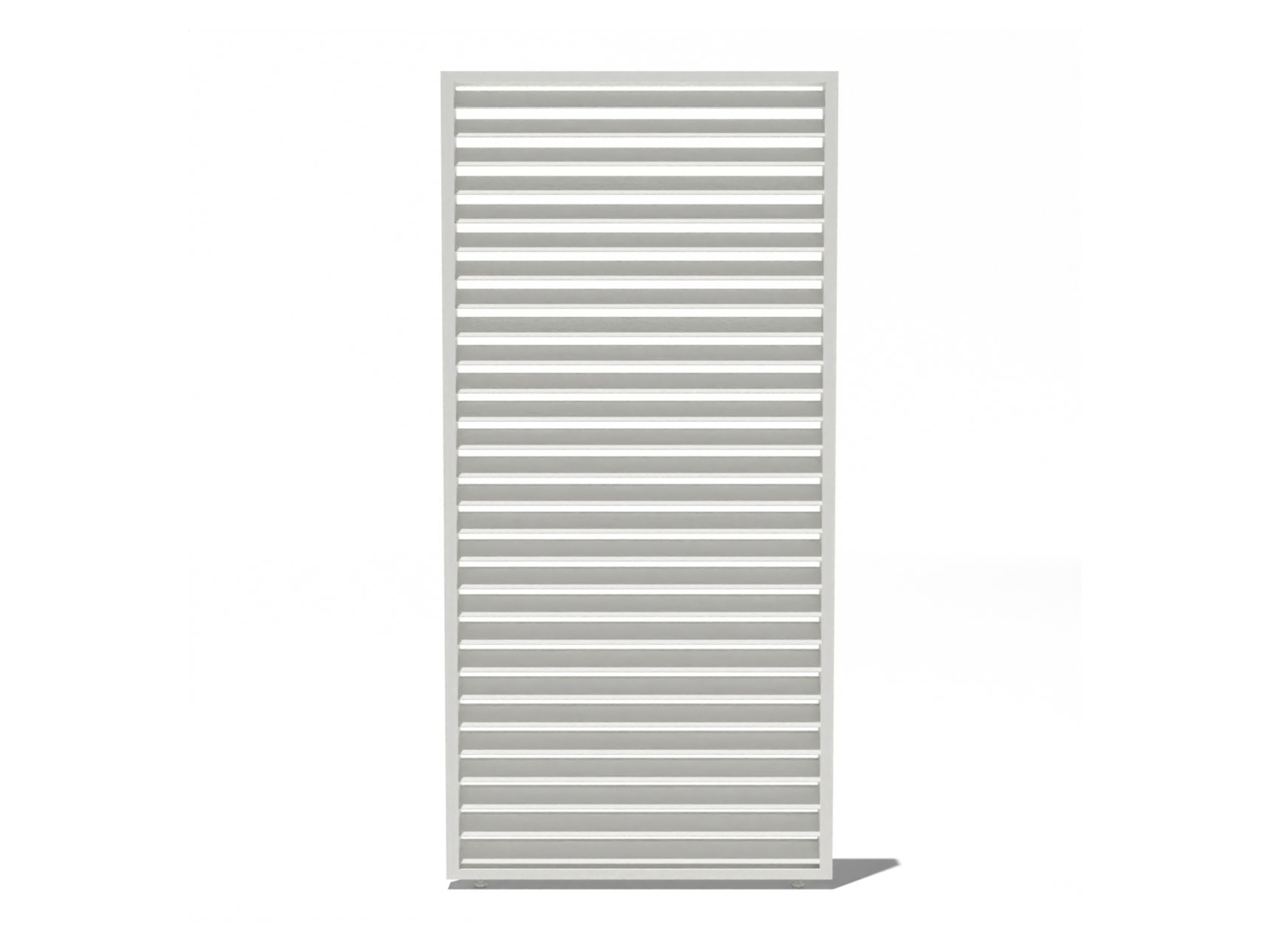 Pergoline Aluminiowy panel ścienny do zadaszenia Trumpf i Superior (Poziomy, Biały, 0,93 m)