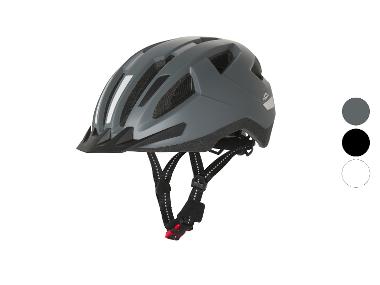 CRIVIT Kask rowerowy z tylną lampką