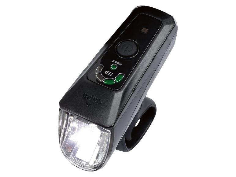 Pełny ekran: CRIVIT Zestaw lampek rowerowych LED, złącze USB-C - zdjęcie 5