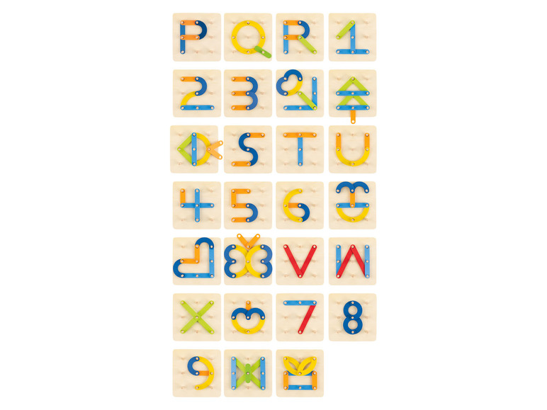 Pełny ekran: Playtive Puzzle drewniane lub Tablica geometryczna - zdjęcie 14
