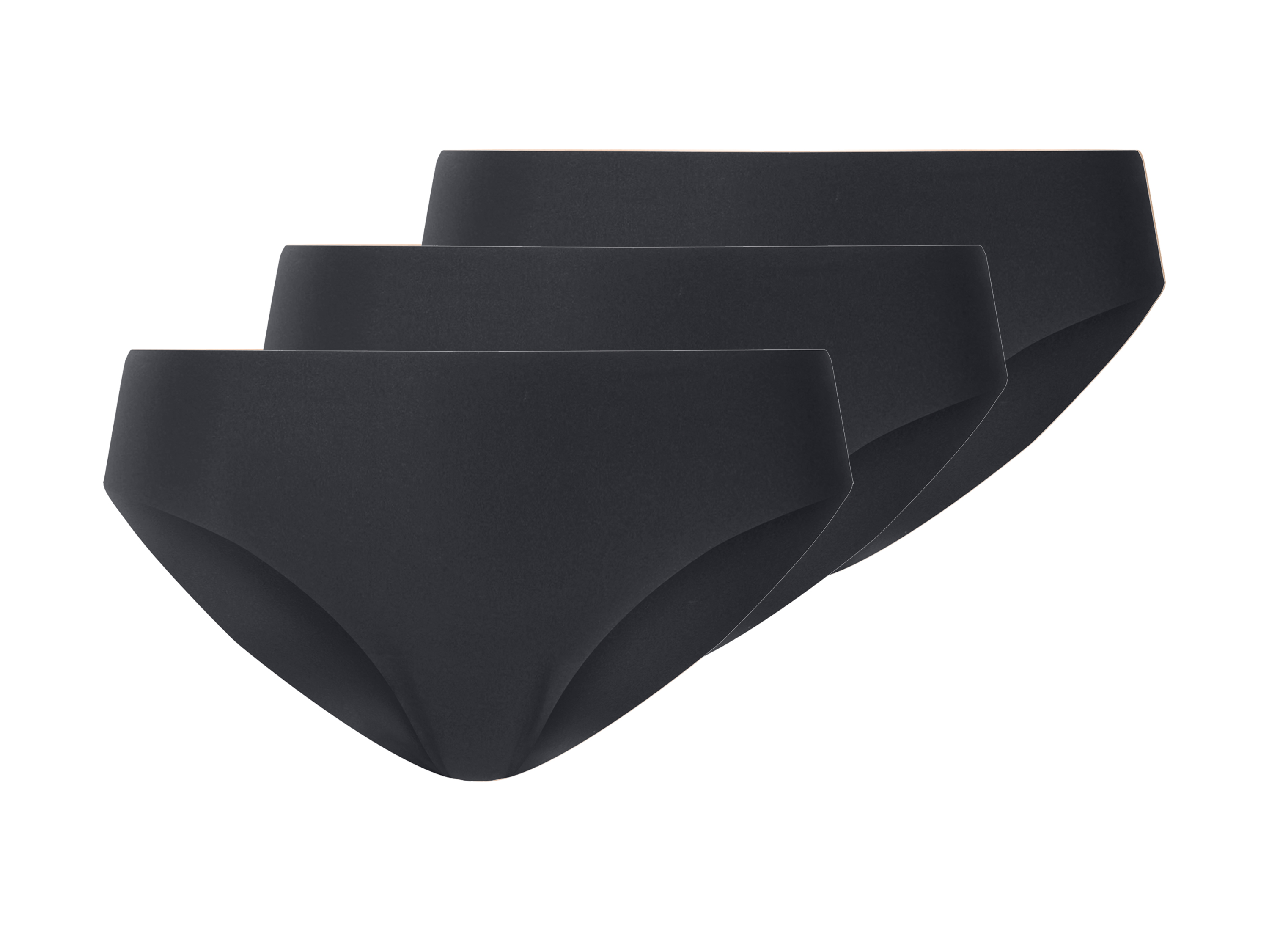esmara® Figi damskie bezszwowe, 3 pary 
