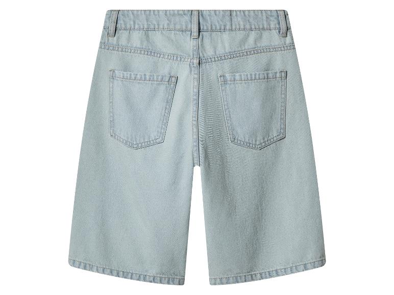 Szorty jeansowe Loose Fit młodzieżowe